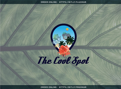 The Cool Spot brand identity branding graphic design identity illustrator logo logodesign