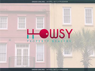 Howsy Property Dealers brand brand identity branding graphic design identity illustrator logo logodesign