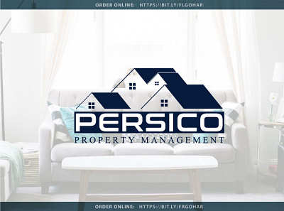 Persico Property Management brand identity branding graphic design identity illustrator logo logodesign