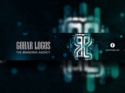 Gohar Logos Channel Banner graphic design identity youtube banner youtube channel youtube channel art