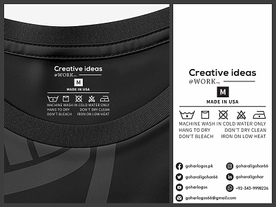 Creative Ideas Tag Design