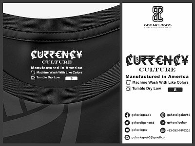 Currency Culture Tag Design hang tag hanger hangtag label label design labeldesign labels tag tag design tags