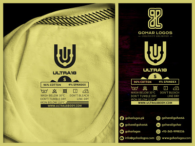 Ultra18 Hang Tag Design