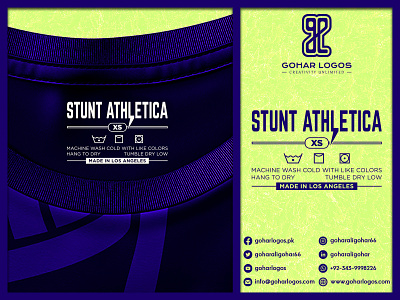 Stunt Athletica Custom Shirt Tag