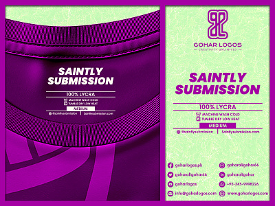 Saintly Submission Neck Tag