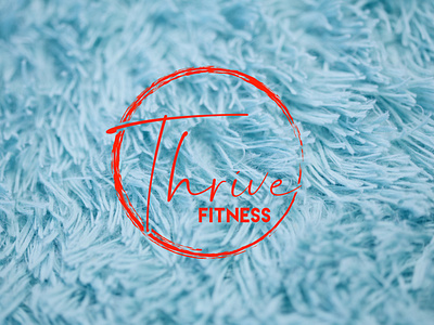 Thrive Fitness Logo | Custom Logo | Gym Logo custom logo fitness logo gym logo logo design