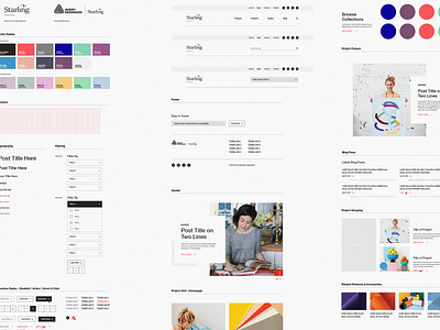 Starling Design System craft crafter design design system design systems ecommerce guidelines product ui ui kit ux web