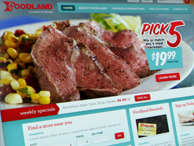 Foodland Site