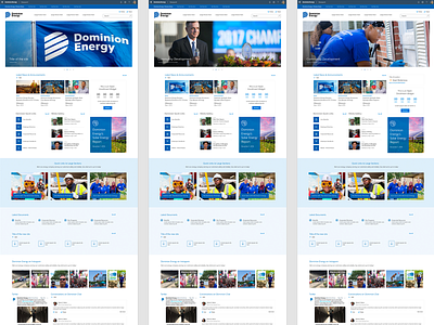 Dominion Energy - Sharepoint Intranet Concepts