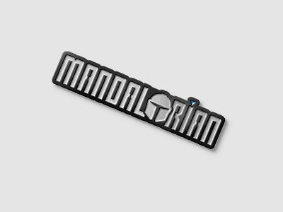 Mandalorian - Custom Type + Pin Concept