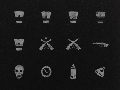 Flatiron Icons flatiron game hand drawn ios ship skull war