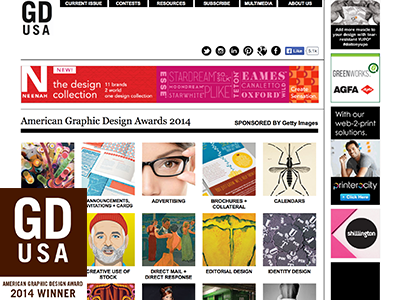 Congrats to the Winners! advertising annual branding design graphics magazine urban