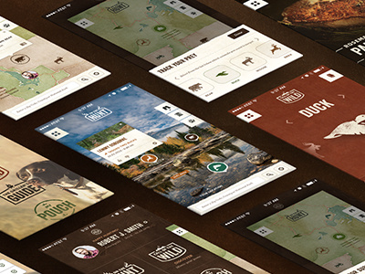 The Field Kit (Concept) app branding design hunting ios iphone outdoor smartphone wildlife