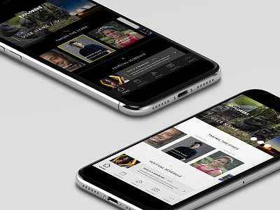 Explorers Festival - Concept App android branding design exploration explore iphone mobile outdoors planet science