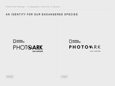 PhotoArk - Logo Before After animal bird brand branding design identity illustration logo typography