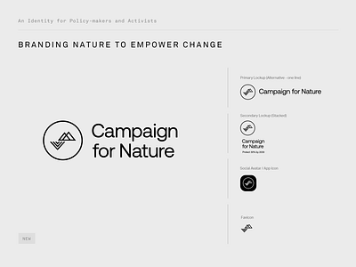 Branding Nature branding campaign design icon identity logo nature symbol type typography