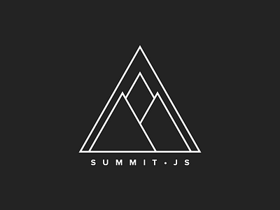 Summit.js brand branding design framework icon js logo minimal photoshop summit ui ux
