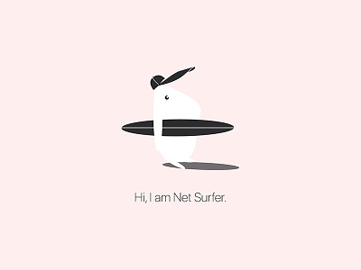 Net Surfer character design cute cute illustration google internet internet love net surfer netflix