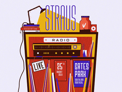 Straus Radio Cocert Poster