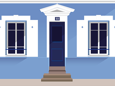 Rue Cremieux #3 paris architecture vector illustration illustrator illustration