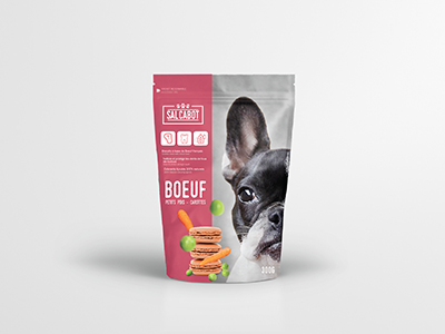 Salcabot dog packaging petfood
