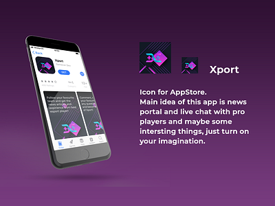 DailyUI #005 app design application appstore cybersport daily 100 design design app figma icon design illustrator ui uidesign ux vector vector art