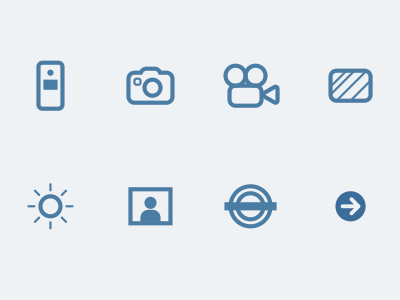 UI icons icons pictograms symbols website