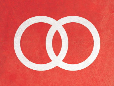 Super top secret logo circles geometric logo minimal rings symbol