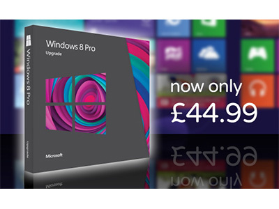 Windows 8 advertising photoshop reflection