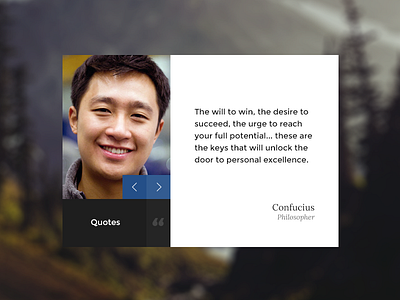 Quotes slider