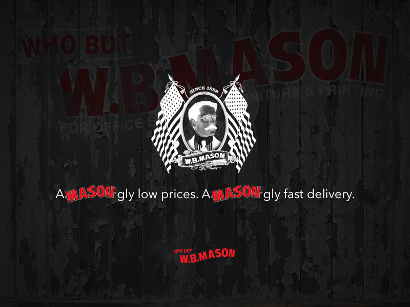 W.B. Mason Rebrand Concept By Drew Thomas On Dribbble