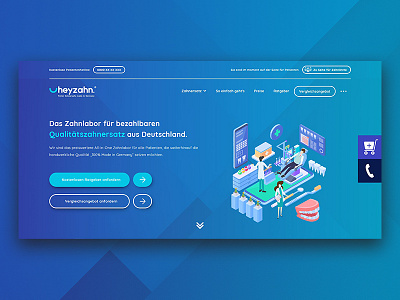 Landing Page Design - Hero Section