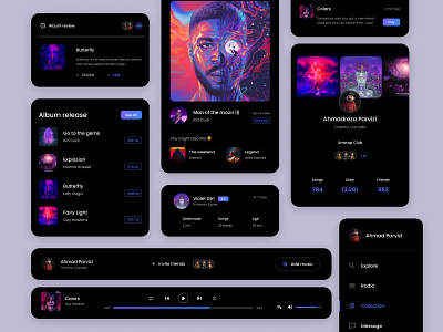 Music UI Elements