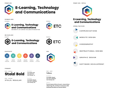 E-Learning, Technology and Communications Department Brand