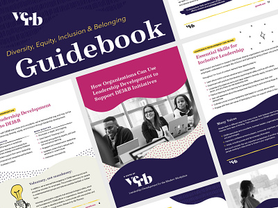 Verb Guidebooks book booklet custom deib diversity hand drawn marketri pdf verb