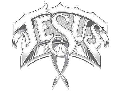 Jesus lettering 3