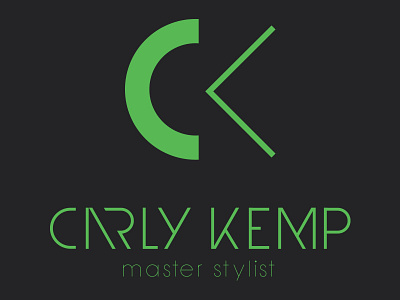 Carly 2 hair icon logo