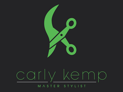 Carly 3 hair icon logo