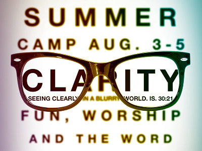 Clarity christian design glasses hipster inspiration