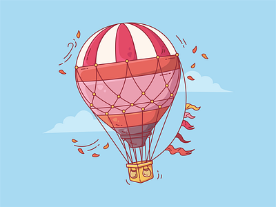 Sky high is the way to fly! adventure autumn balloons festival hot air balloons hotairballoon illustation illustration art
