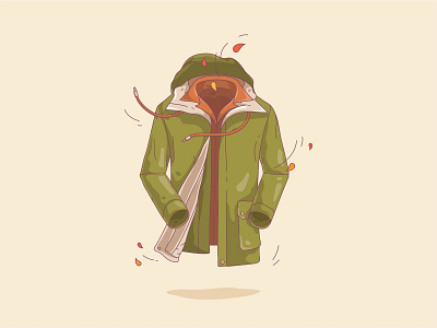 Cozy fall coat ! attire autumn clothing clothing design cozyattire fall illustration art jacket