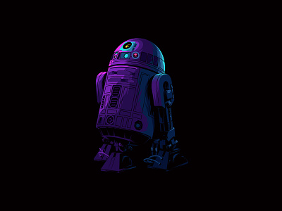 R2-D2 ! astromech droid fanart fanart starwars georgelucas luke skywalker robot rs-d2 starwars the force awakens