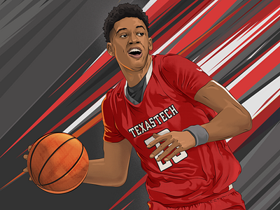 Jarret Culver baseball basketball basketball player fanart sports sports illustration