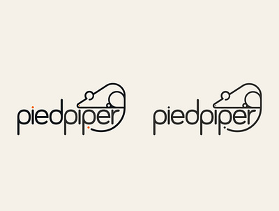 Piedpiper brand branding design logo