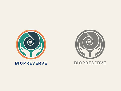 BIO PRESERVE brand branding design icon logo vector