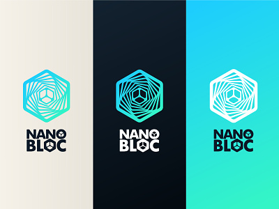 NanoBloc 2021 brand branding design icon logo