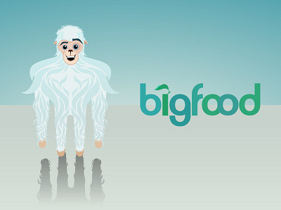Bigfood 2010 brand character illustration