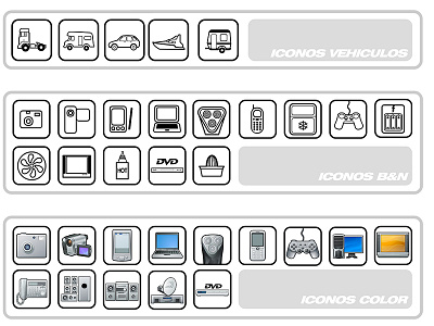 Icons 2006 design icon illustration vector