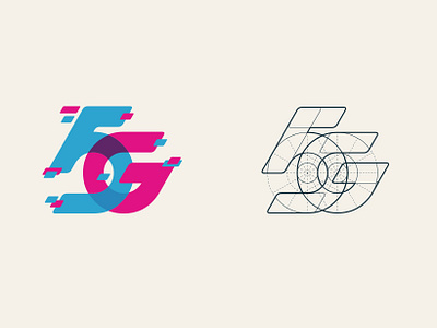 Logo 5g Factories of the Future brand branding logo
