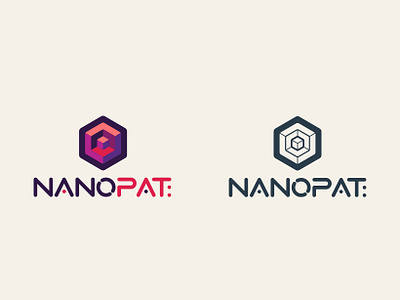 Logo Nanopat brand branding logo